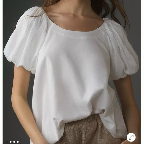 Maeve by Anthropologie Tops - White Blouse